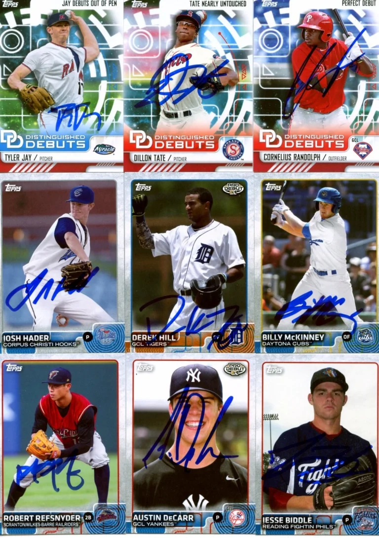 CORNELIUS RANDOLPH SIGNED 2016 TOPPS PRO DEBUT DISTINGUISHED DEBUTS CARD AUTO