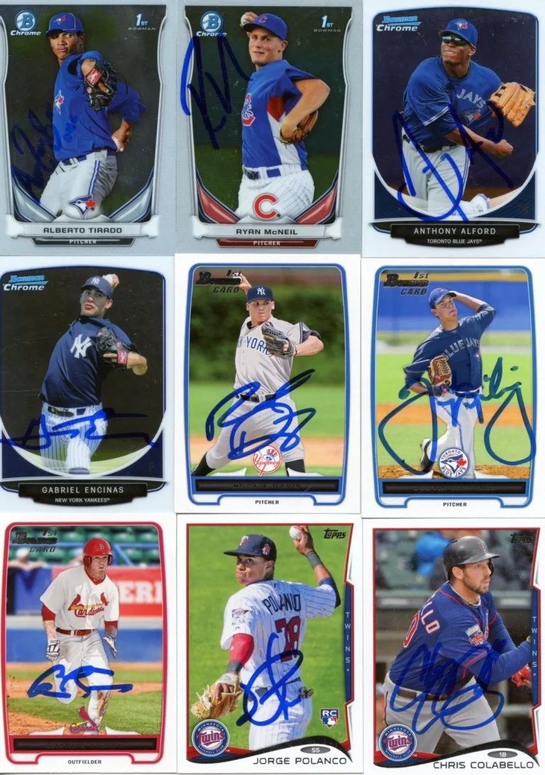 ANTHONY ALFORD SIGNED 2013 BOWMAN CHROME PROSPECT ROOKIE CARD AUTO