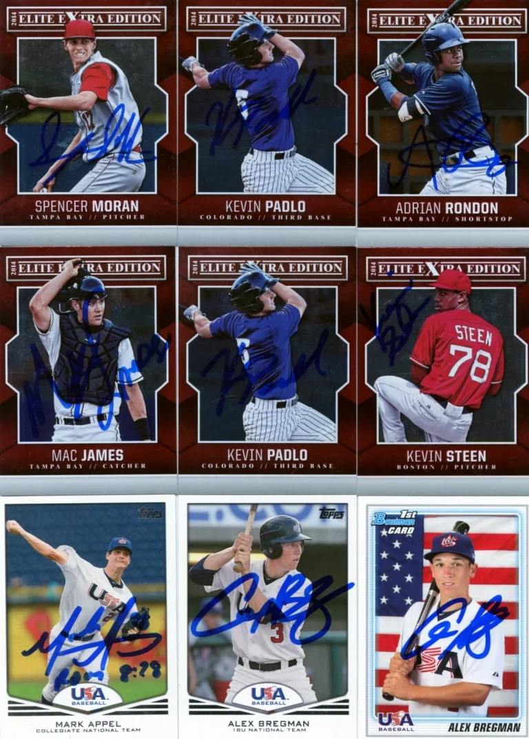 MARK APPEL SIGNED 2011 TOPPS TEAM USA BASEBALL PROSPECT ROOKIE CARD AUTO
