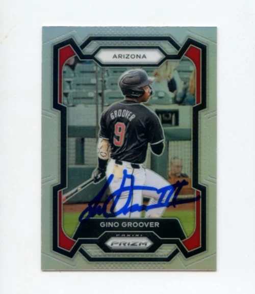 LUJAMES GINO GROOVER SIGNED 2024 PANINI PRIZM DRAFT PICK BASEBALL CARD AUTO