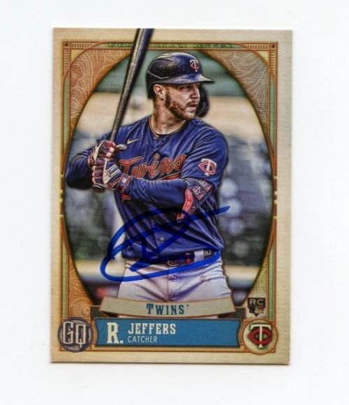 RYAN JEFFERS SIGNED 2021 TOPPS GYPSY QUEEN BASEBALL CARD AUTO