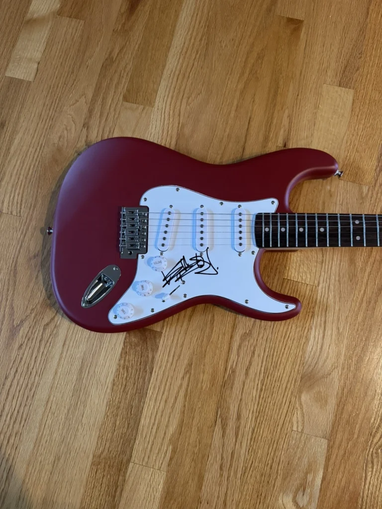 Keith Richards Rolling Stones Signed Fender Strat Guitar JSA LOA
