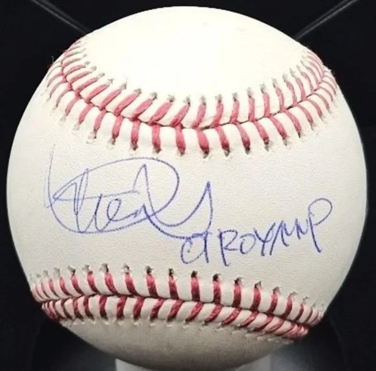 Ichiro Suzuki Signed AL ROY MVP OML Baseball Fanatics MLB Auth