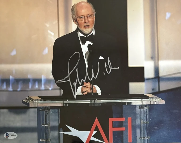 John Williams Signed 11x14 AFI Photo Star Wars Jaws ET Harry Potter Beckett BAS