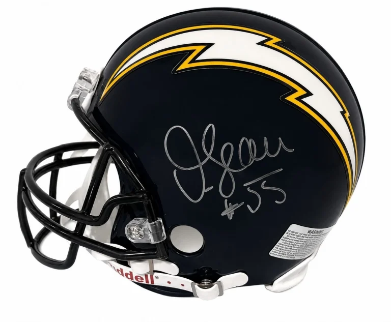 Junior Seau Signed Auto Proline Full Size San Diego Chargers Helmet JSA HOF