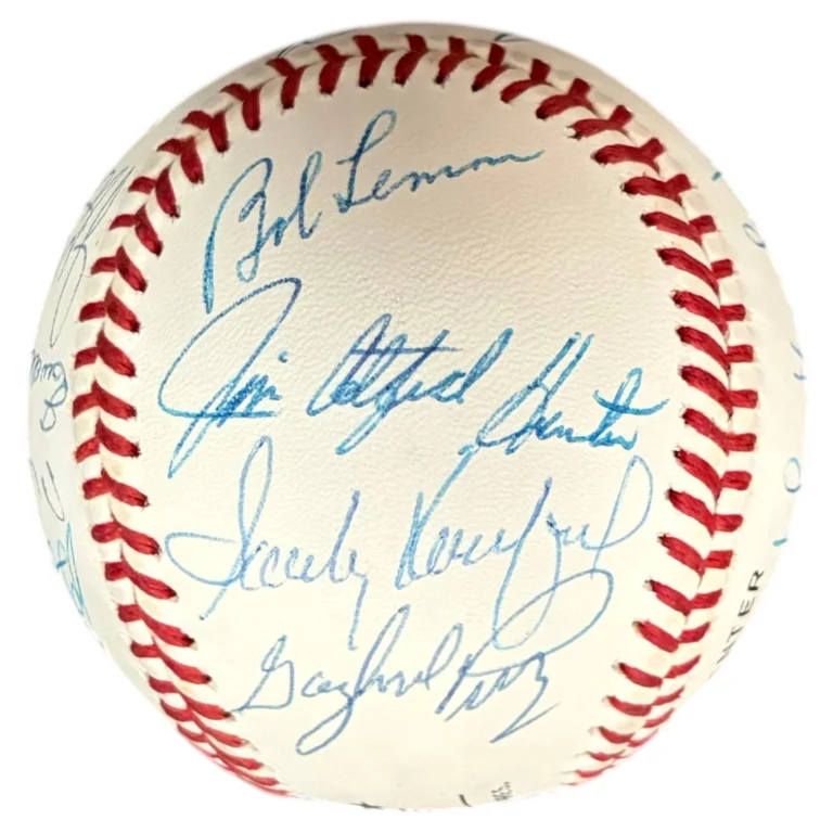 No Hitter Legends Multi Signed Auto ONL Baseball Koufax Seaver Hunter JSA