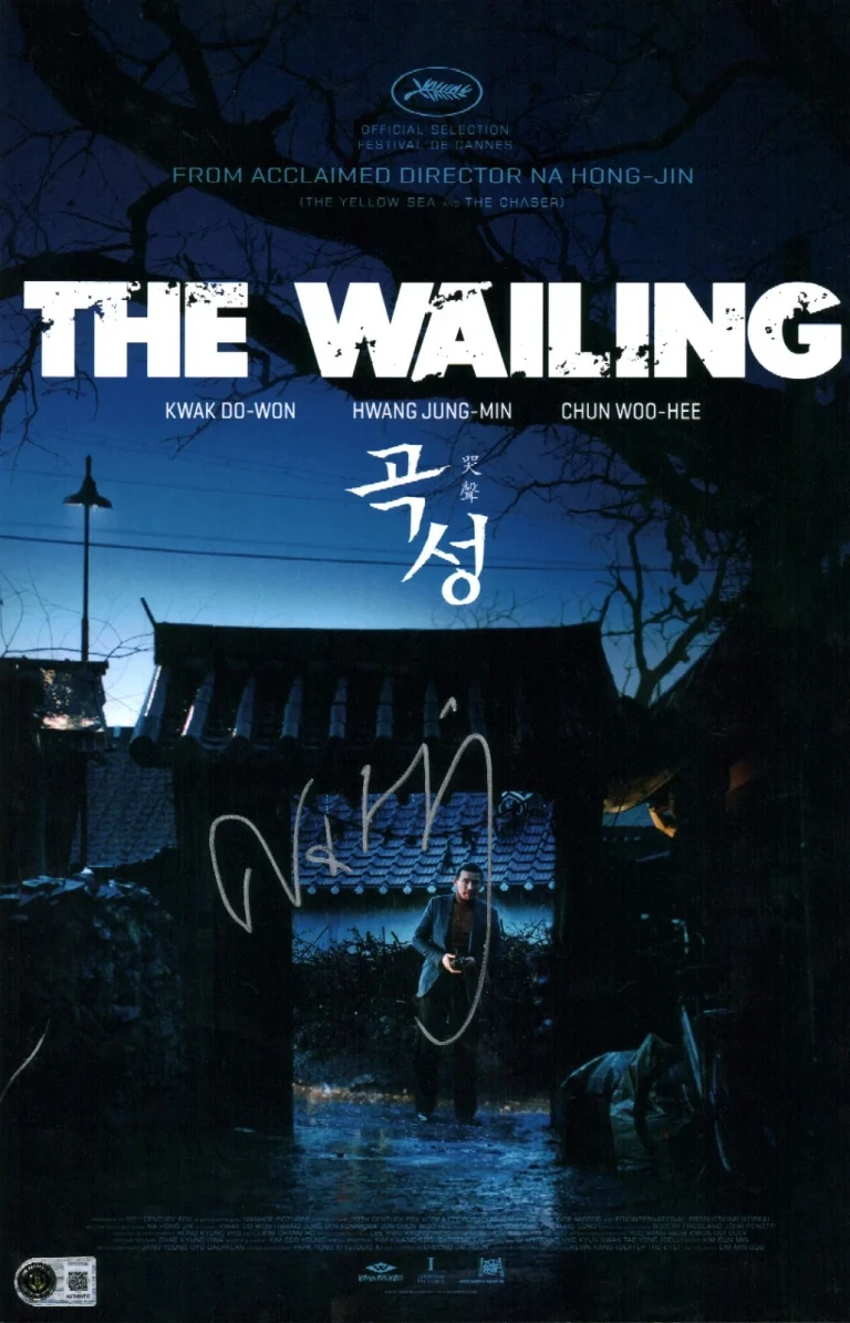 Director Na Hong Jin Signed The Wailing 11x17 Poster Photo Korean Horror BAS COA