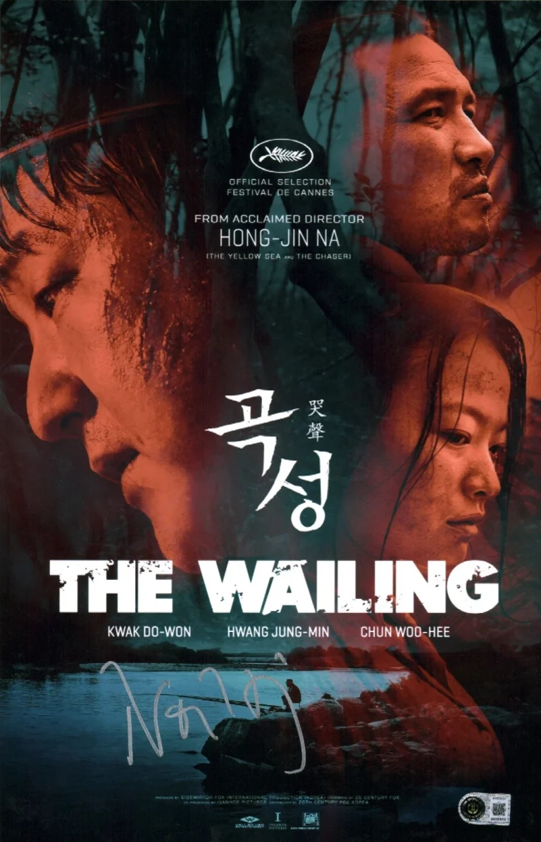 Director Na Hong Jin Signed The Wailing 11x17 Poster Photo Korean Horror BAS COA