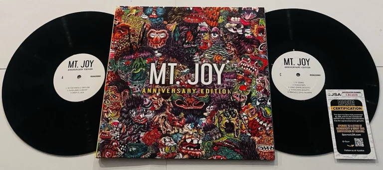 MT. JOY BAND SIGNED ANNIVERSARY EDITION LP VINYL RECORD ALBUM MATT QUINN +4 JSA