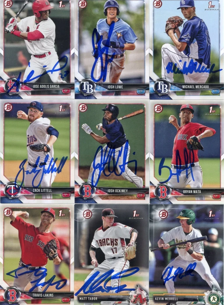 ZACK LITTELL SIGNED 2018 BOWMAN PROSPECT ROOKIE CARD AUTO