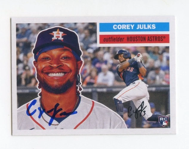 COREY JULKS SIGNED AUTOGRAPHED 2023 TOPPS ARCHIVES BASEBALL CARD AUTO