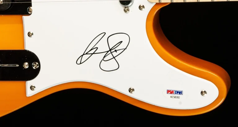 Brad Paisley Signed Fender Squier Telecaster Guitar PSA DNA COA