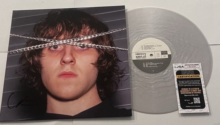 CAMERON WINTER SIGNED HEAVY METAL LP VINYL RECORD ALBUM GEESE JSA COA