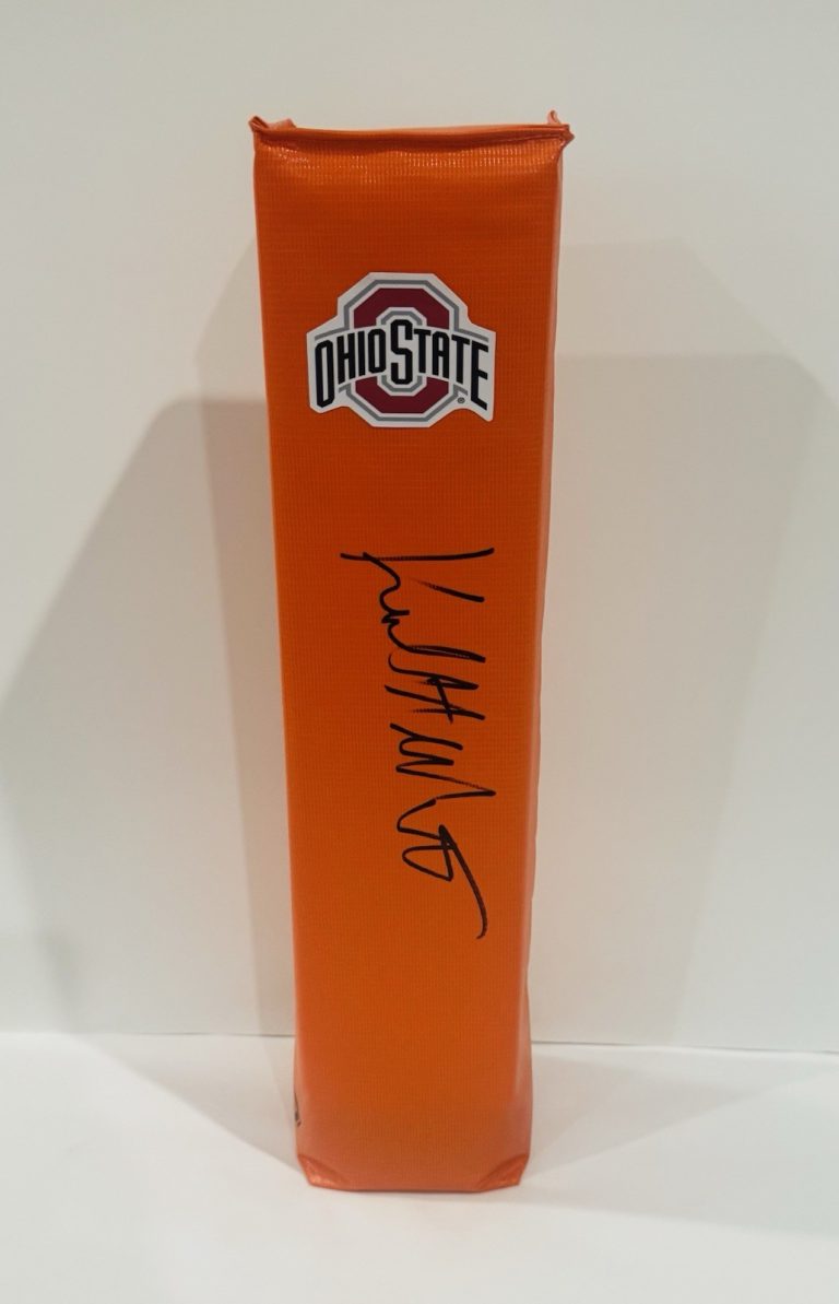 KIRK HERBSTREIT SIGNED TOUCHDOWN PYLON OHIO STATE BUCKEYES ST. FOOTBALL JSA COA