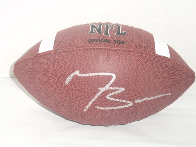 TYLER BOYD SIGNED NFL FOOTBALL CINCINNATI BENGALS PITT PANTHERS PROOF