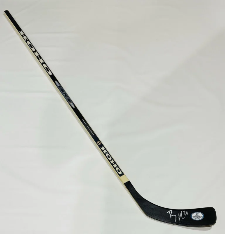 BRAYDEN POINT SIGNED HOCKEY STICK TAMPA BAY LIGHTNING BACK TO BACK JSA COA