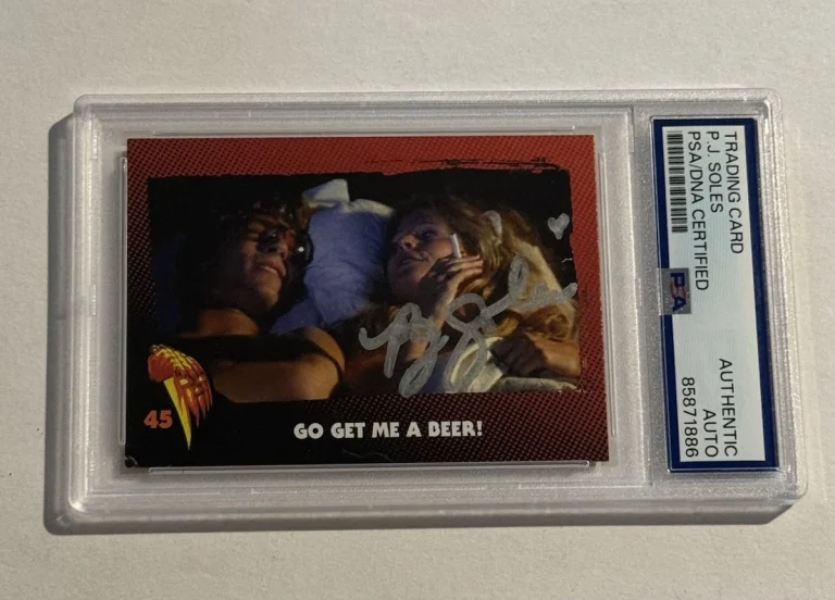PJ Soles Signed Auto 2024 Fright Rags Card #45 Lynda Halloween Movie Actress PSA