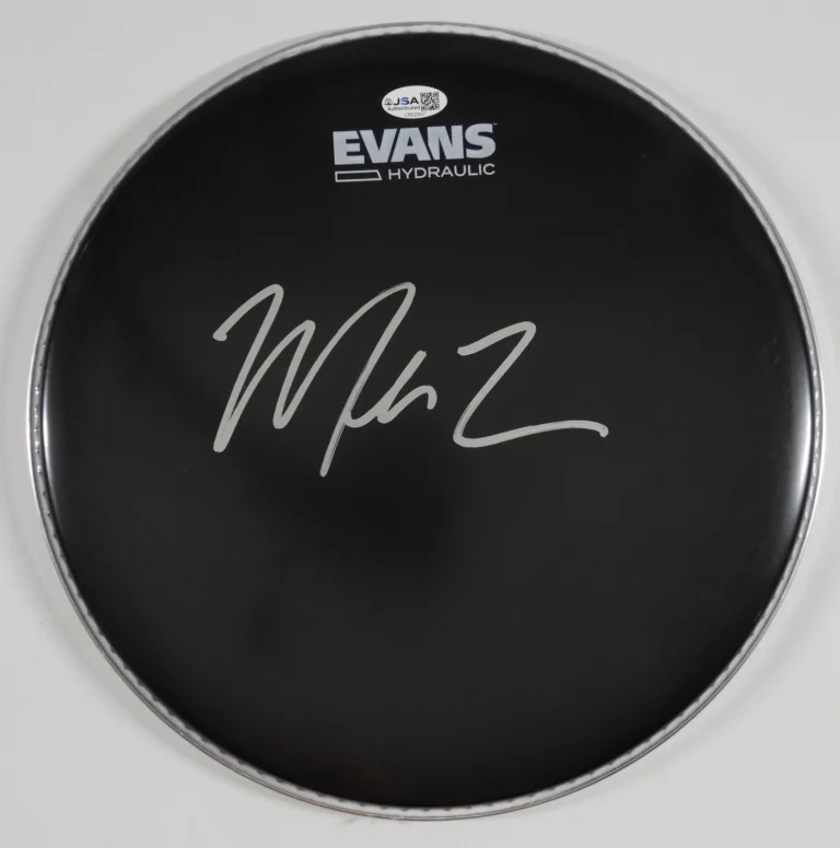 Miles Teller JSA  Signed Autograph Drumhead Drum Head Whiplash