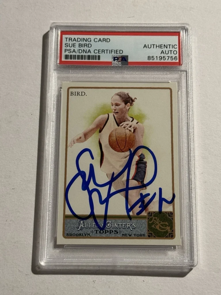 SUE BIRD Signed AUTO 2011 Allen and Ginter RC ROOKIE 