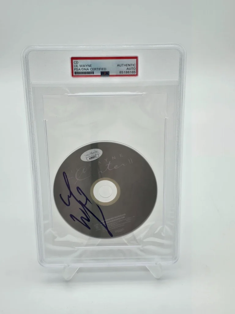 Lil Wayne Signed Tha Carter II 2 CD Disc PSA DNA Slabbed Auto JSA Cert Weezy Rap