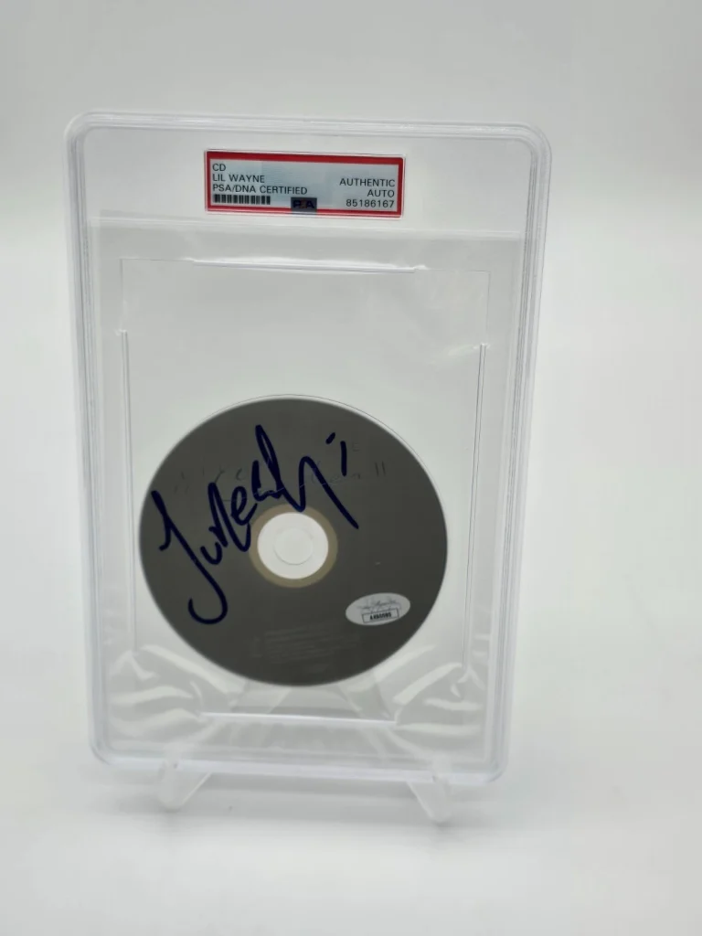 Lil Wayne Autographed Tha Carter II CD Disc PSA DNA Slab JSA Dual Cert Weezy Rap