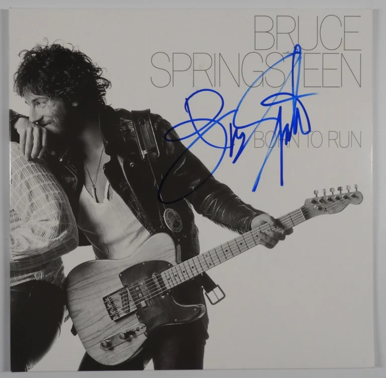 Bruce Springsteen JSA Autograph Signed Record Album Vinyl Born To Run