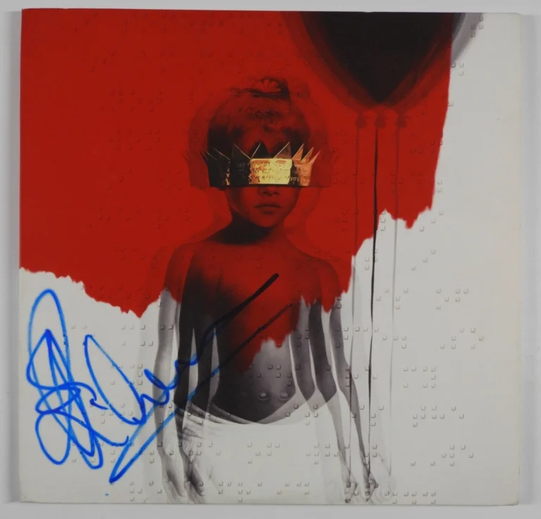 Rihanna JSA Signed Autograph Record Album Vinyl ANTI