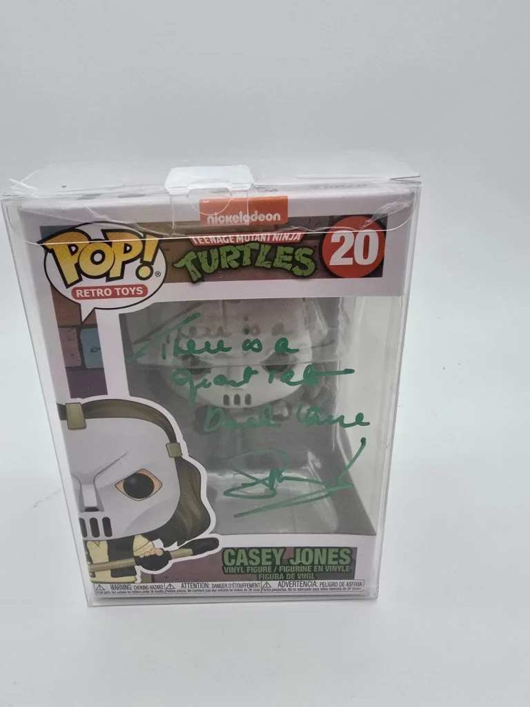 Stephen Amell Signed Casey Jones TMNT Funko Pop #20 Retro Toys JSA Autograph
