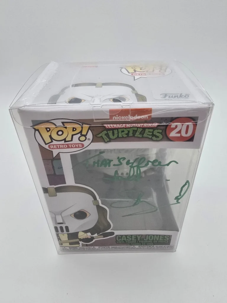 Stephen Amell Signed Casey Jones TMNT Funko Pop #20 Retro Toys JSA Autograph