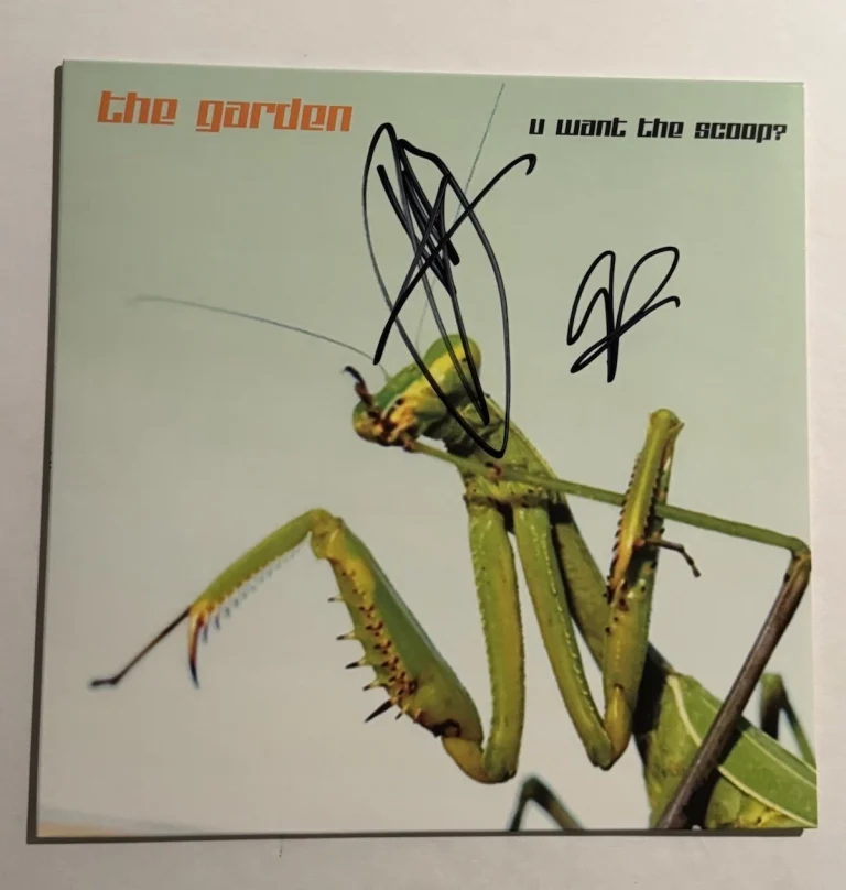 THE GARDEN BAND SIGNED VINYL ALBUM AUTOGRAPHED WYATT & FLETCHER SHEARS COA