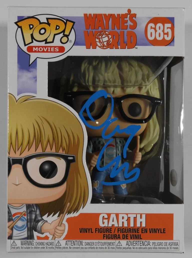 Dana Carvey Wayne's World Garth JSA  Signed Autograph Funko Pop 685