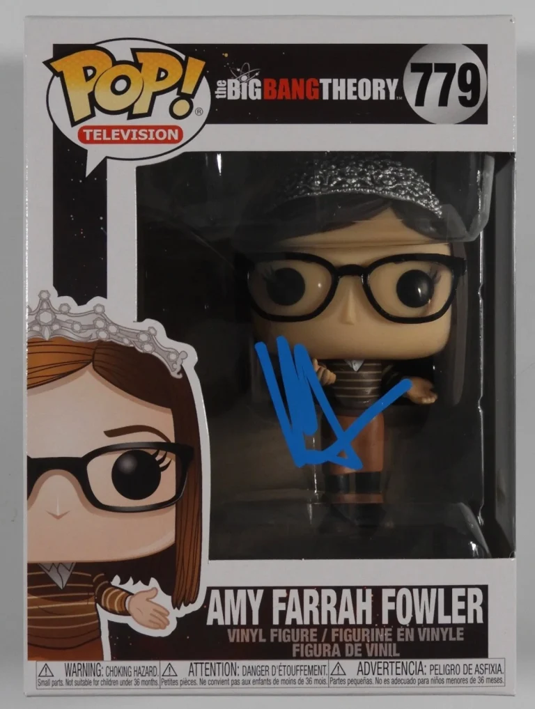 Mayim Bialik The Big Bang Theory JSA  Signed Autograph Funko Pop 779