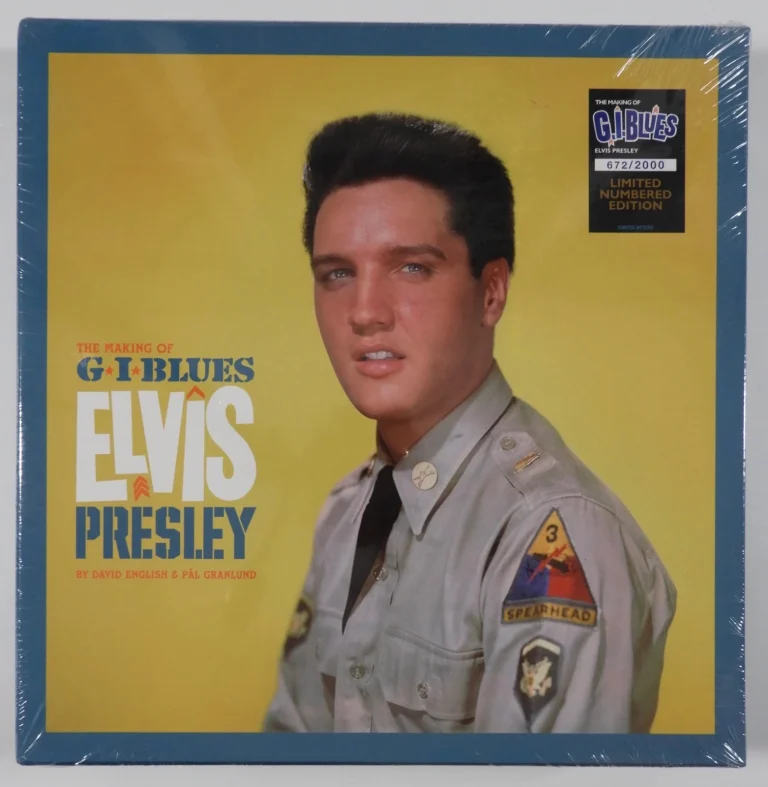 Elvis Presley FTD Boxset THE MAKING OF G.I. BLUES 2x Books 5CD/ vinyl EP