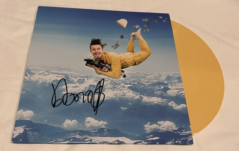 BBNO$ SIGNED BAG OR DIE VINYL RECORD JSA