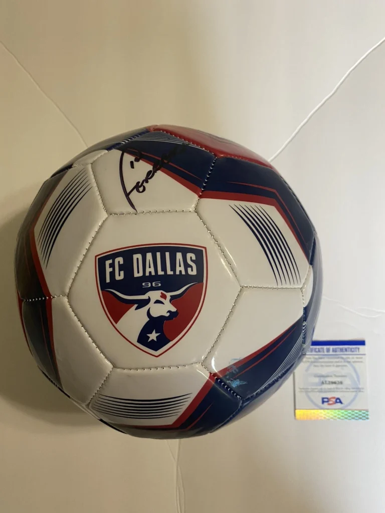 Jesus Ferreira signed autographed FC Dallas soccer ball World Cup PSA MLS ASG