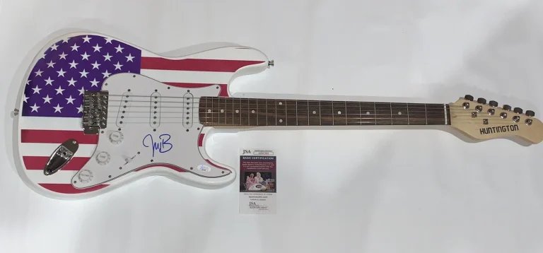 JEFF SKUNK BAXTER SIGNED USA ELECTRIC GUITAR DOOBIE BROTHERS STEELY DAN JSA COA