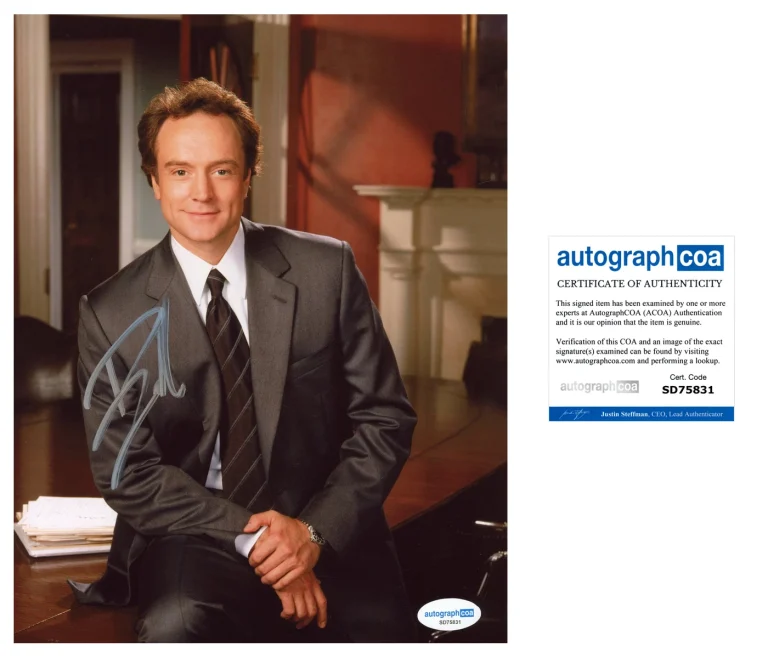 Bradley Whitford 'The West Wing' Signed 8x10 Photo 'Josh Lyman' ACOA