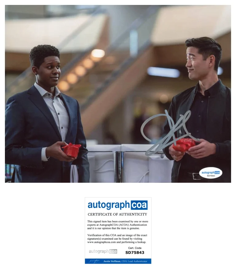 Daniel K. Isaac 'Billions' Signed 8x10 Photo 'Ben Kim' ACOA