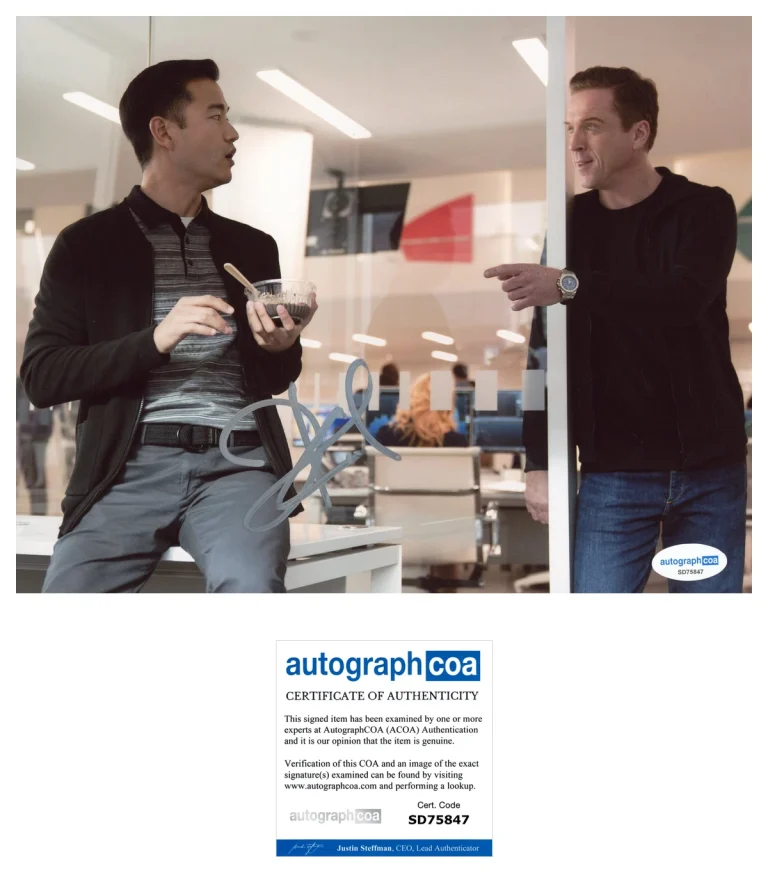 Daniel K. Isaac 'Billions' Signed 8x10 Photo 'Ben Kim' ACOA