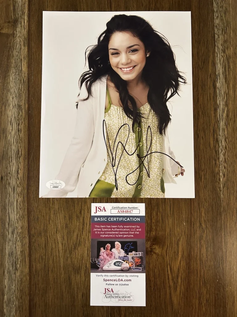 Vanessa Hudgens ‘High School Musical’ Sexy Actress Signed 8x10 Photo JSA