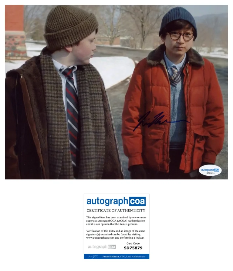 Jim Kaplan 'The Holdovers' Signed 8x10 Photo 'Ye-Joon Park' ACOA
