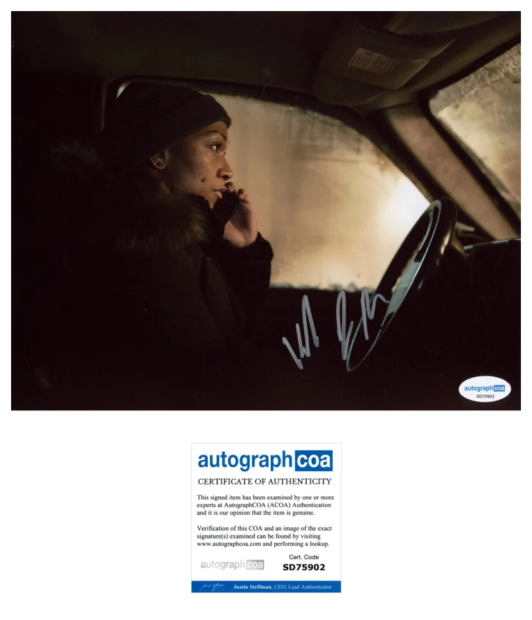 Kali Reis ‘True Detective Night Country’ Signed 8x10 Photo ‘Evangeline’ ACOA
