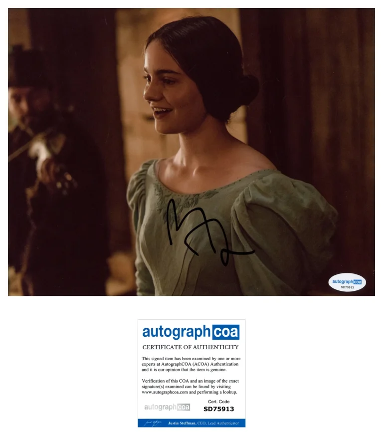 Aisling Franciosi 'The Nightingale' Signed 8x10 Photo 'Clare' ACOA