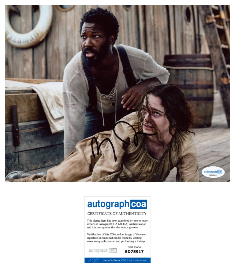 Aisling Franciosi 'The Last Voyage Of The Demeter' Signed 8x10 Photo 'Anna' ACOA