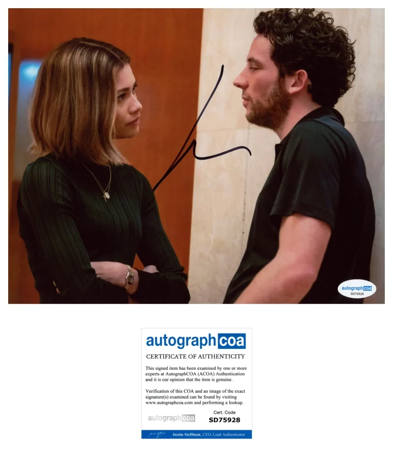 Josh O'Connor 'Challengers' Signed 8x10 Photo 'Patrick Zweig' ACOA