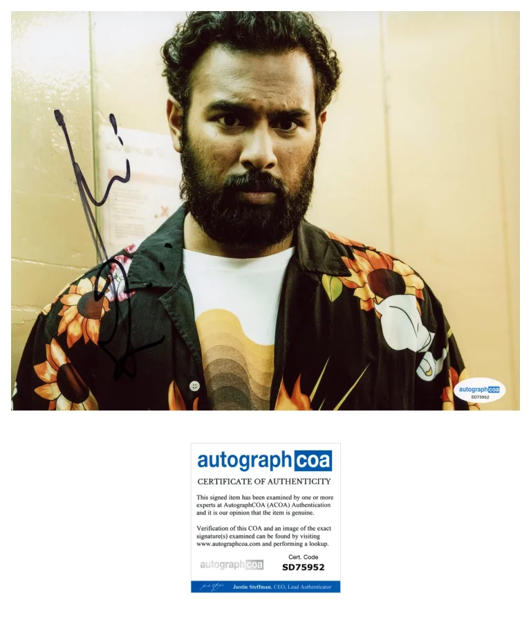 Himesh Patel 'Avenue 5' Signed 8x10 Photo 'Jordan' ACOA