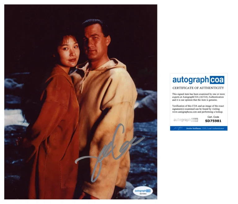Joan Chen ‘On Deadly Ground’ Signed 8x10 Photo ‘Masu’ ACOA