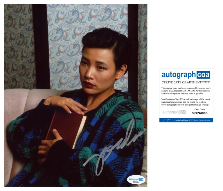 Joan Chen 'Twin Peaks' RARE Signed 8x10 Photo 'Jocelyn Packard' ACOA Autograph