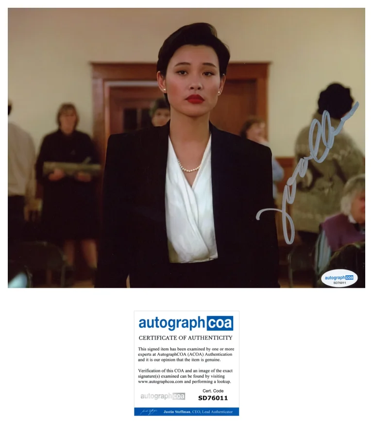 Joan Chen 'Twin Peaks' RARE Signed 8x10 Photo 'Jocelyn Packard' ACOA Autograph