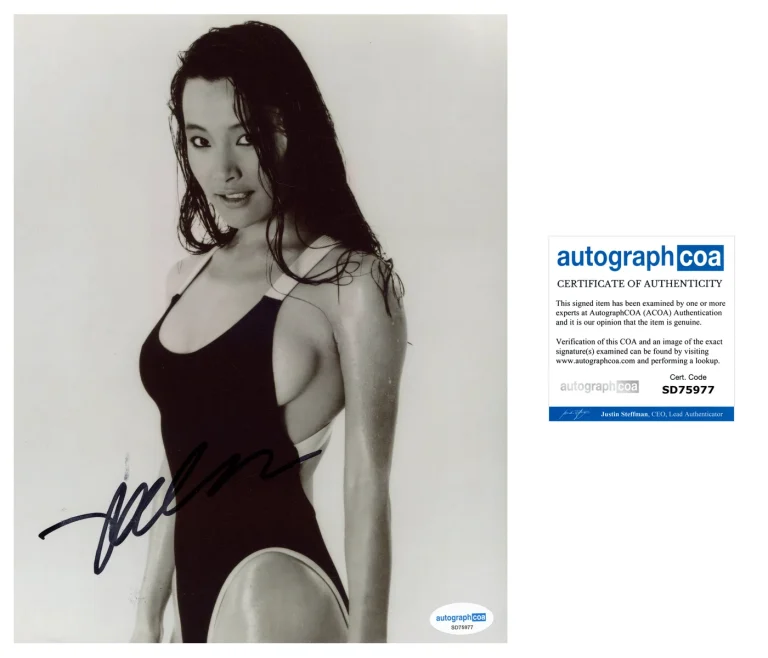 Joan Chen 'Twin Peaks' RARE Signed 8x10 Photo 'Jocelyn Packard' ACOA Autograph